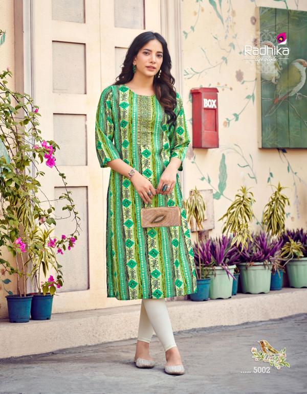 Radhika Charming Vol 5 Modal Chanderi Kurti Collection